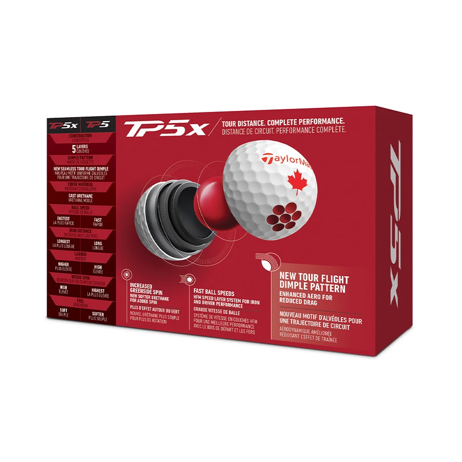 TaylorMade TP5x Canada Edition 6 Pack - Image 3